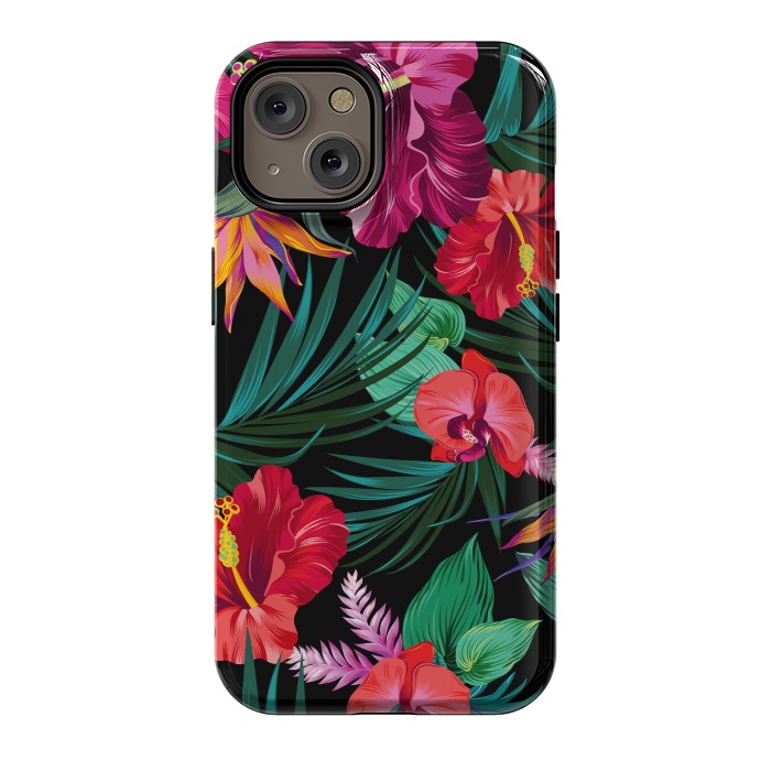iPhone 14 StrongFit Exotic Flowers by ArtsCase