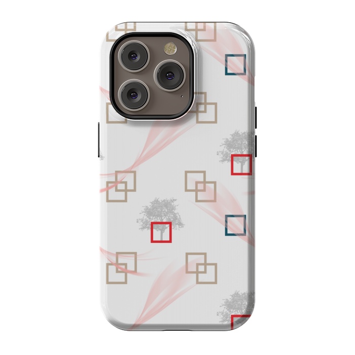 iPhone 14 Pro StrongFit Check Box Pattern by Creativeaxle