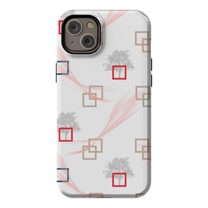 iPhone 14 Plus StrongFit Check Box Pattern by Creativeaxle