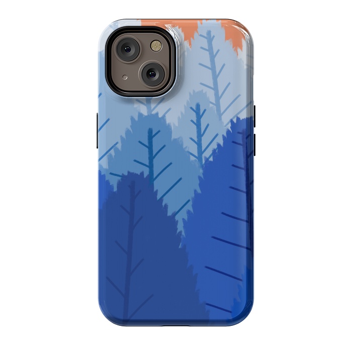 iPhone 14 StrongFit Deep blue forests  by Steve Wade (Swade)