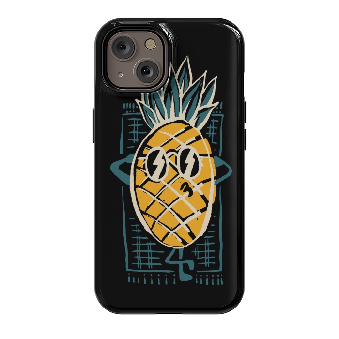 iPhone 14 StrongFit Pineapple Sunbathe 1 by Afif Quilimo
