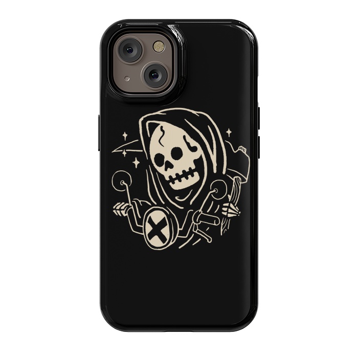 iPhone 14 StrongFit Grim Biker by Afif Quilimo