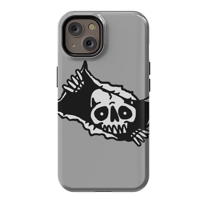 iPhone 14 StrongFit Skull Tearing up 3 by Afif Quilimo