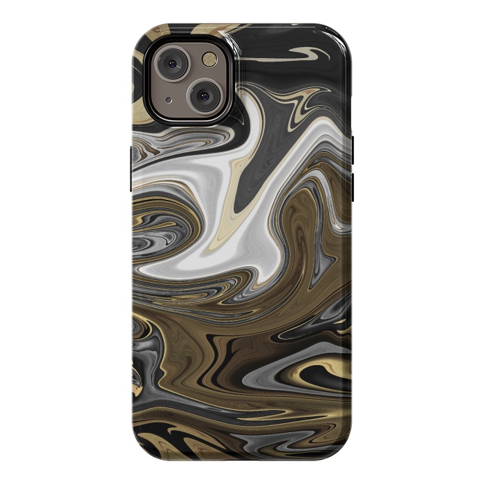 iPhone 14 Plus StrongFit Liquid metals by Steve Wade (Swade)