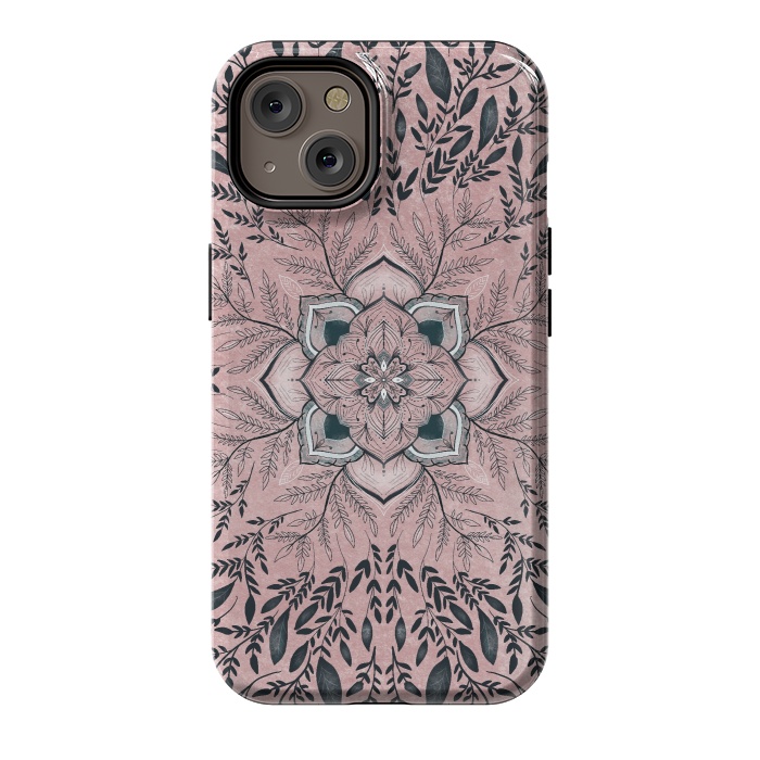 iPhone 14 StrongFit Pink nature by Rose Halsey