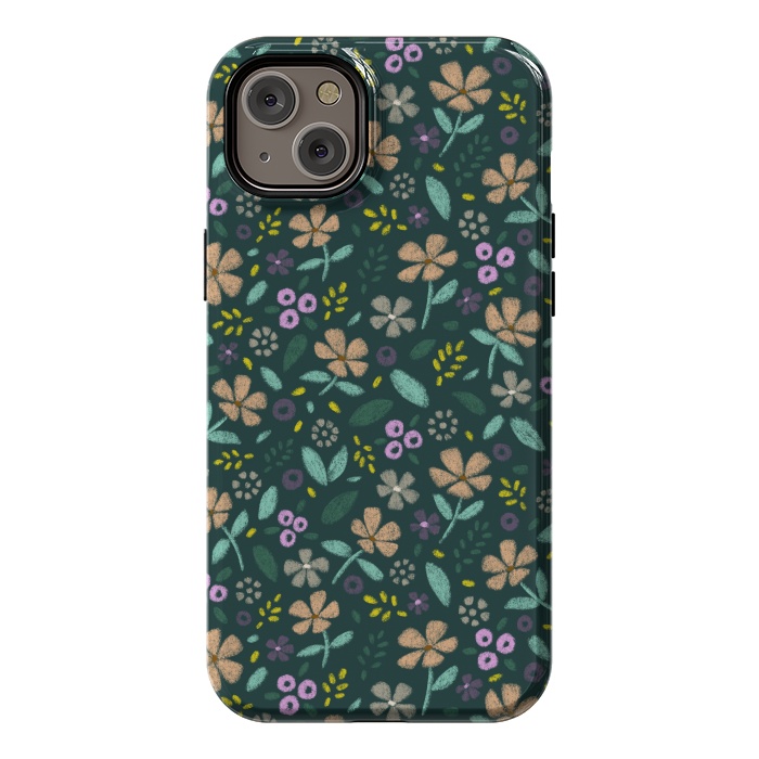 iPhone 14 Plus StrongFit Wildflowers by Tishya Oedit