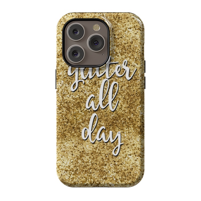 iPhone 14 Pro StrongFit Glitter all Day by Martina