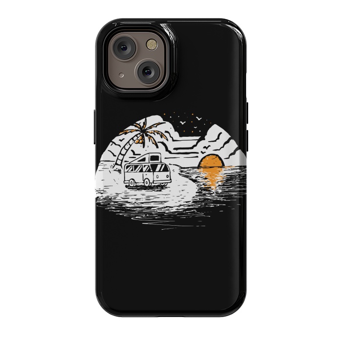 iPhone 14 StrongFit Van Beach by Afif Quilimo
