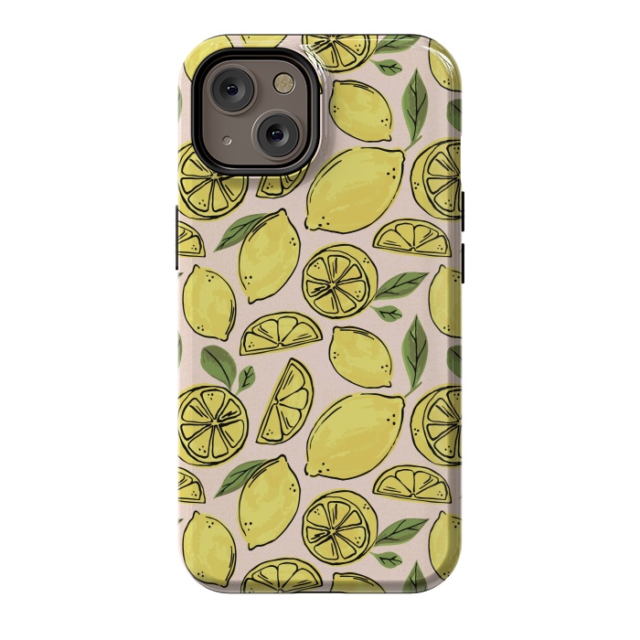 iPhone 14 StrongFit Lemons by Melissa Lee