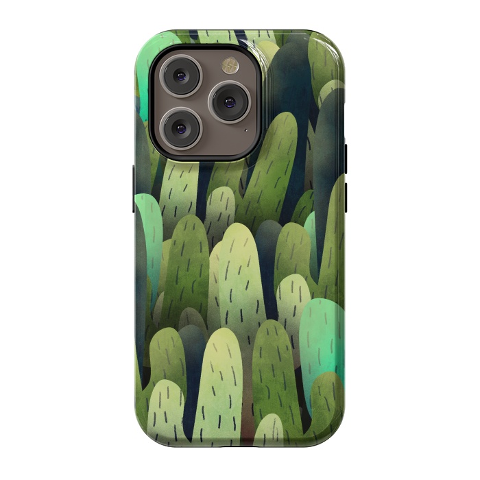 iPhone 14 Pro StrongFit The cactus fields  by Steve Wade (Swade)