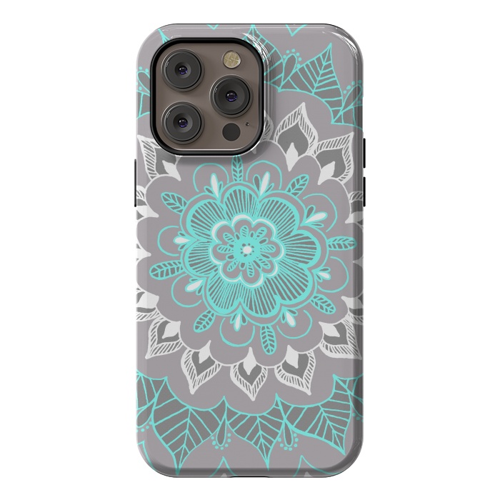 iPhone 14 Pro max StrongFit Bubblegum Lace by Tangerine-Tane