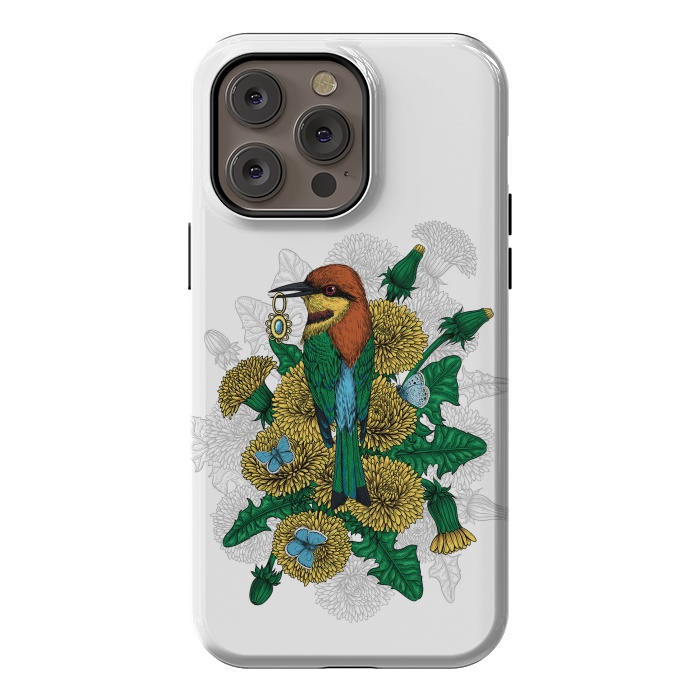 iPhone 14 Pro max StrongFit The bee eater with the golden pendant by Katerina Kirilova