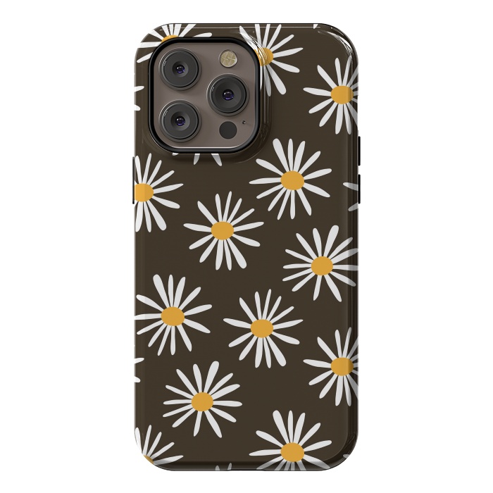 iPhone 14 Pro max StrongFit New Daisies by Majoih