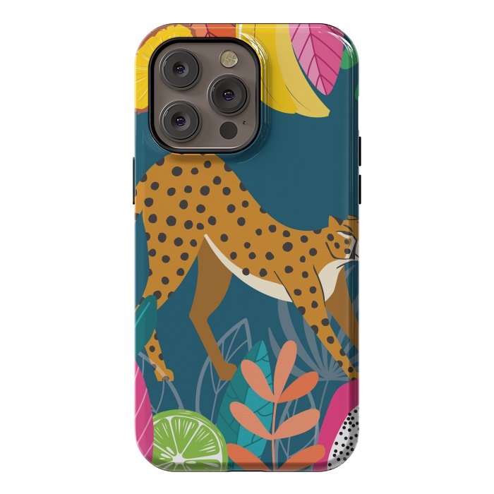 iPhone 14 Pro max StrongFit Cheetah stretching in the wild by Jelena Obradovic