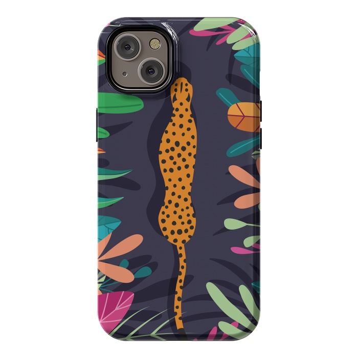 iPhone 14 Plus StrongFit Cheetah walking in the wild by Jelena Obradovic