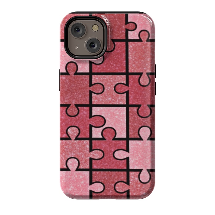 iPhone 14 StrongFit Pink puzzle by CAS