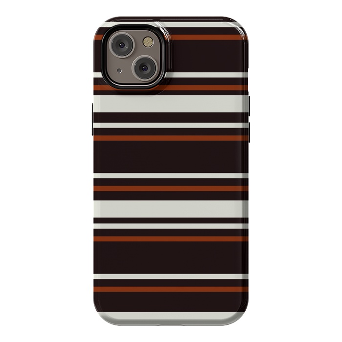 iPhone 14 Plus StrongFit Classic Brown by TMSarts