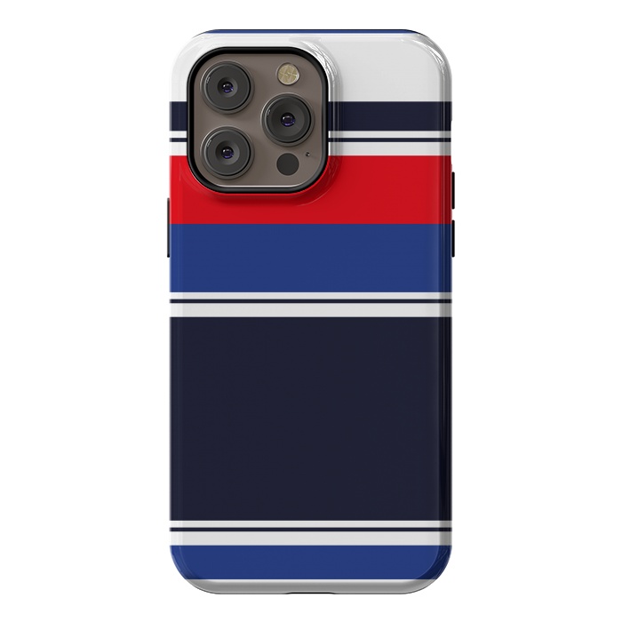 iPhone 14 Pro max StrongFit Blue Casual  by TMSarts