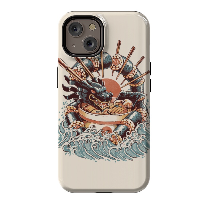 iPhone 14 StrongFit Dragon Sushi Ramen by Ilustrata