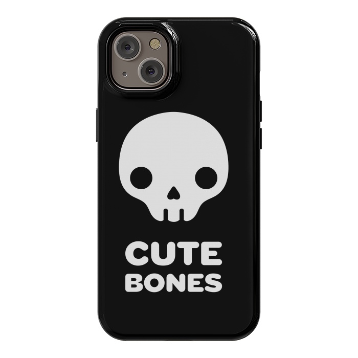 iPhone 14 Plus StrongFit Cute skull by Laura Nagel