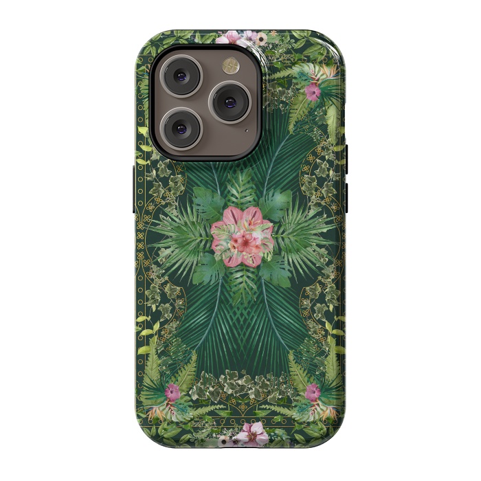 iPhone 14 Pro StrongFit Tropical Foliage 10 by amini54