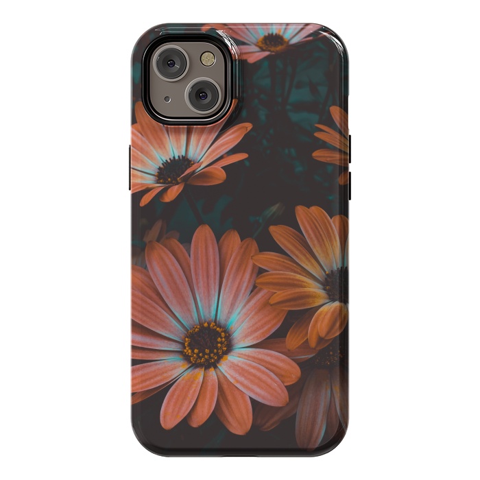 iPhone 14 Plus StrongFit orange beautiful flowers by MALLIKA