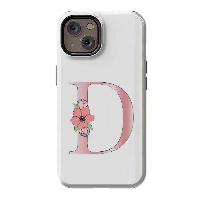 iPhone 14 StrongFit Monogram Letter D by Martina