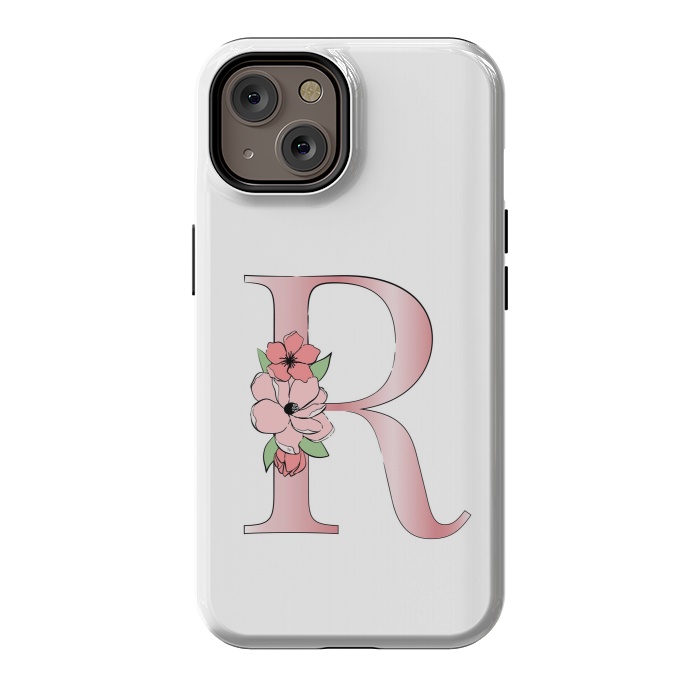 iPhone 14 StrongFit Monogram Letter R by Martina