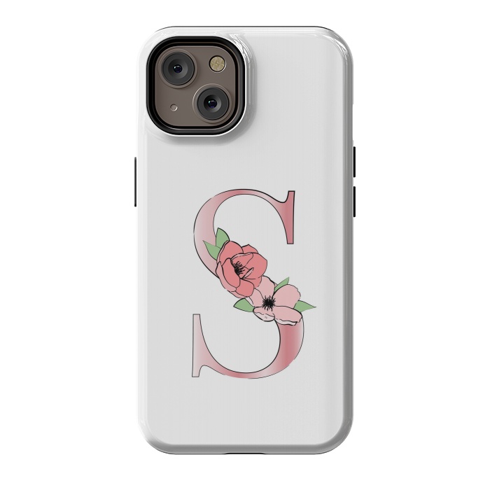 iPhone 14 StrongFit Monogram Letter S by Martina