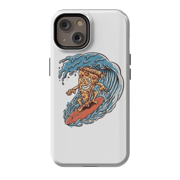 iPhone 14 StrongFit Pizza Surfer by Afif Quilimo