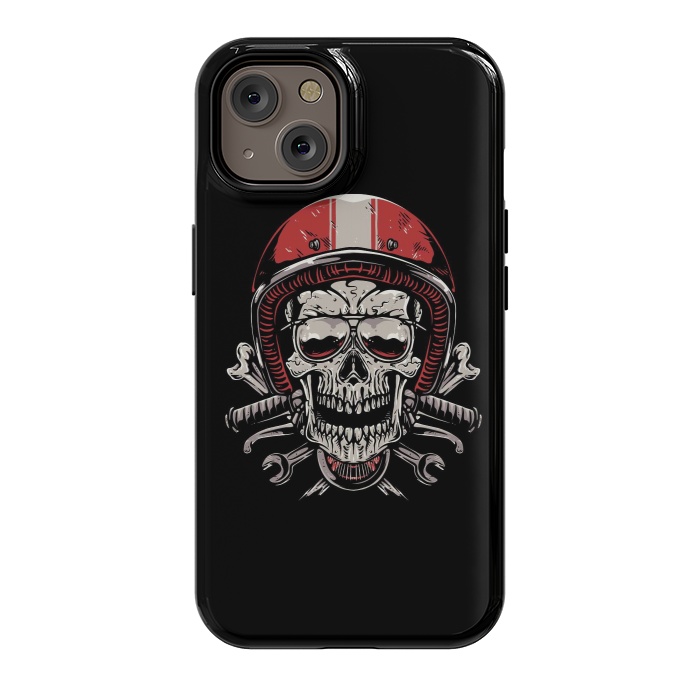 iPhone 14 StrongFit Skull Biker 4 by Afif Quilimo
