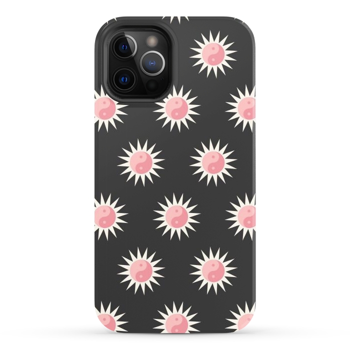 iPhone 12 Pro StrongFit Sun Balance Pattern by ArtPrInk