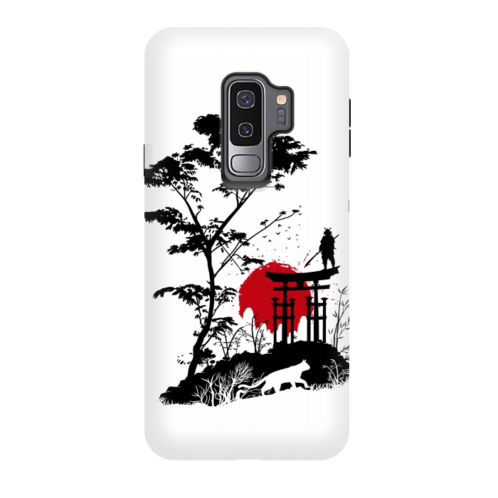 Galaxy S9 plus StrongFit Japanese minimalist landscape by Alberto