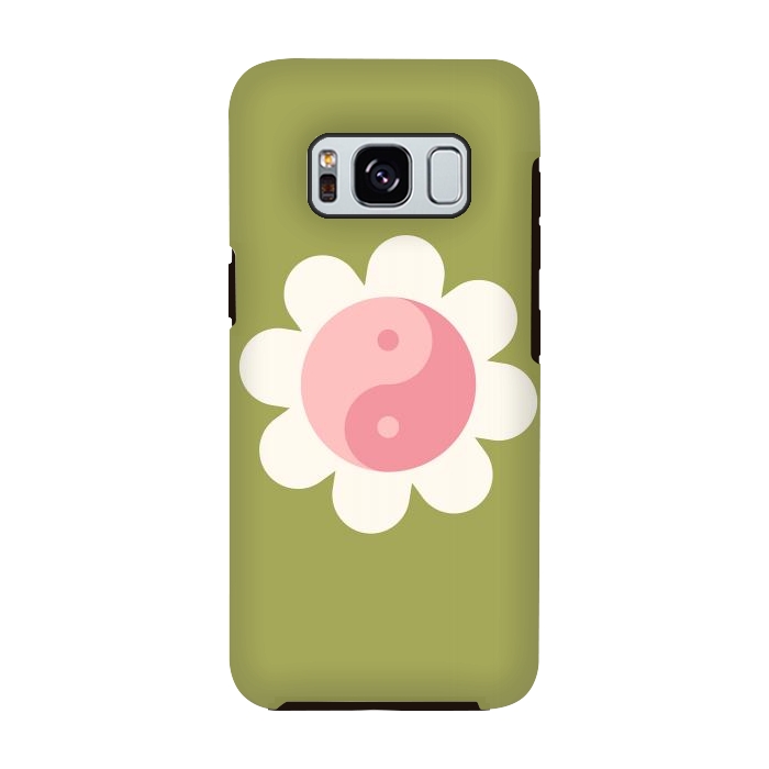 Galaxy S8 StrongFit Flower Balance by ArtPrInk