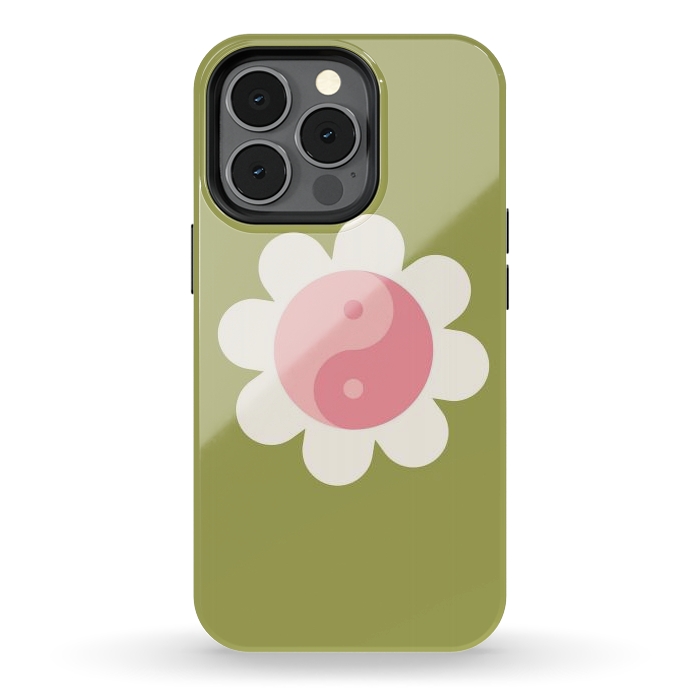 iPhone 13 pro StrongFit Flower Balance by ArtPrInk