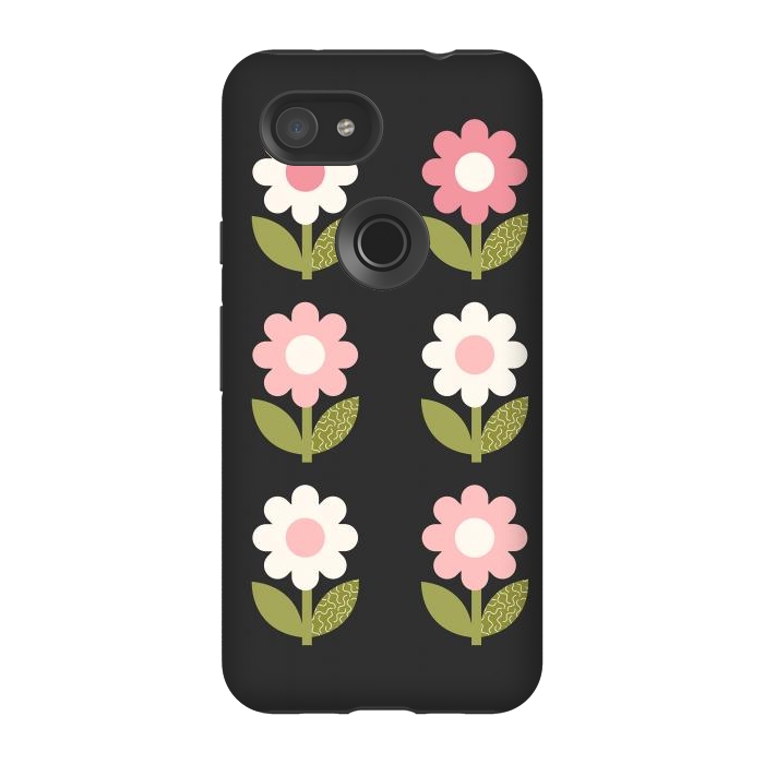 Pixel 3A StrongFit Spring Floral by ArtPrInk