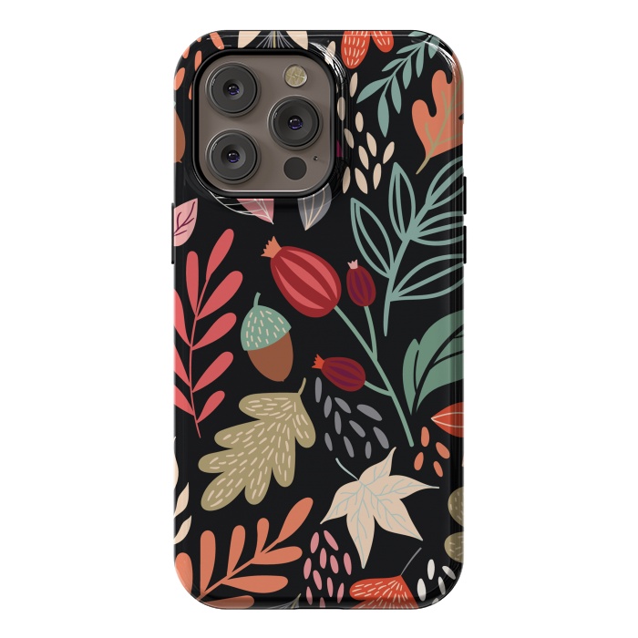 iPhone 14 Pro max StrongFit Autumn design Pattern V by ArtsCase