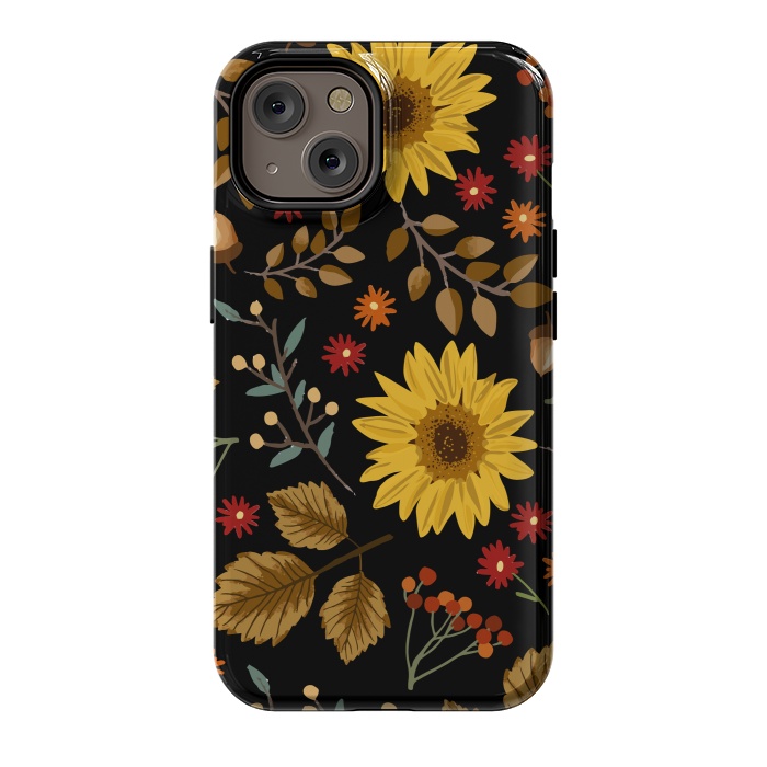 iPhone 14 StrongFit Autumn Sunflowers II by ArtsCase