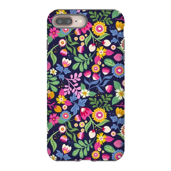 iPhone 7 plus StrongFit Bright Flowers Colors by ArtsCase