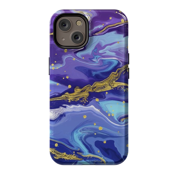 iPhone 14 StrongFit Colorful Marble by ArtsCase