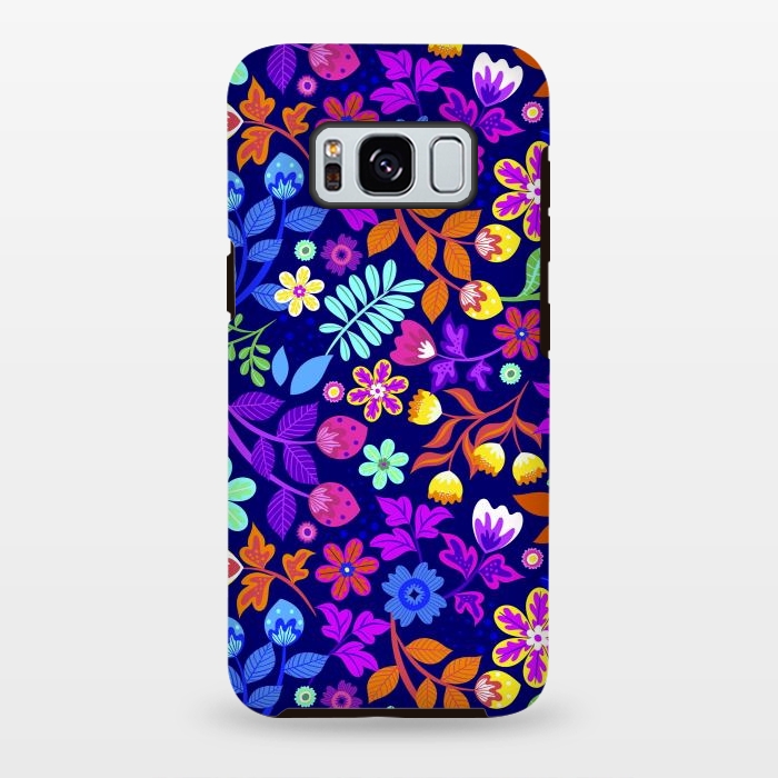 Galaxy S8 plus StrongFit Cute Flowers I by ArtsCase