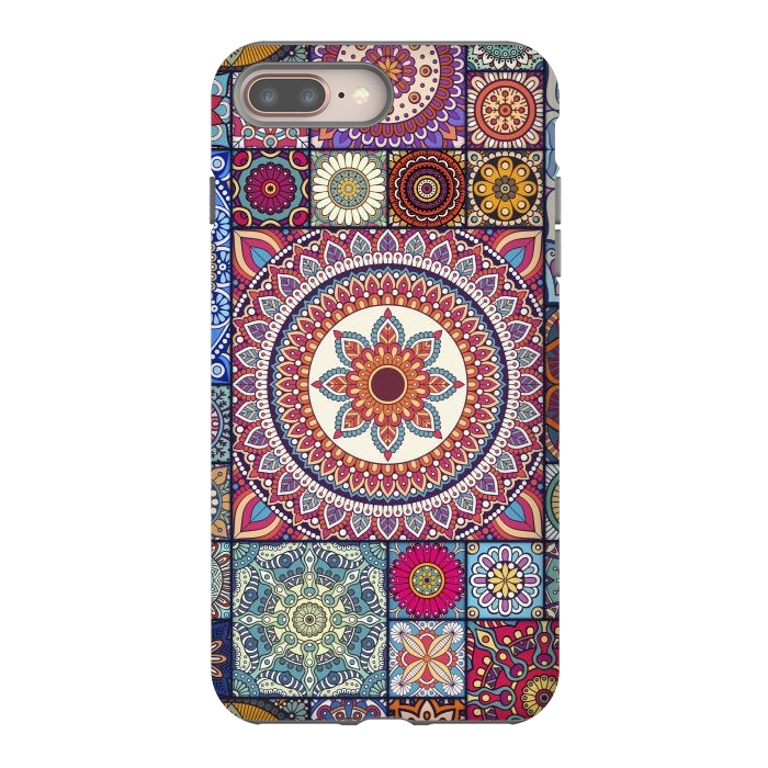iPhone 7 plus StrongFit Different Types of Mandalas by ArtsCase