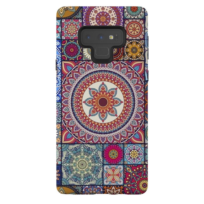 Galaxy Note 9 StrongFit Different Types of Mandalas by ArtsCase