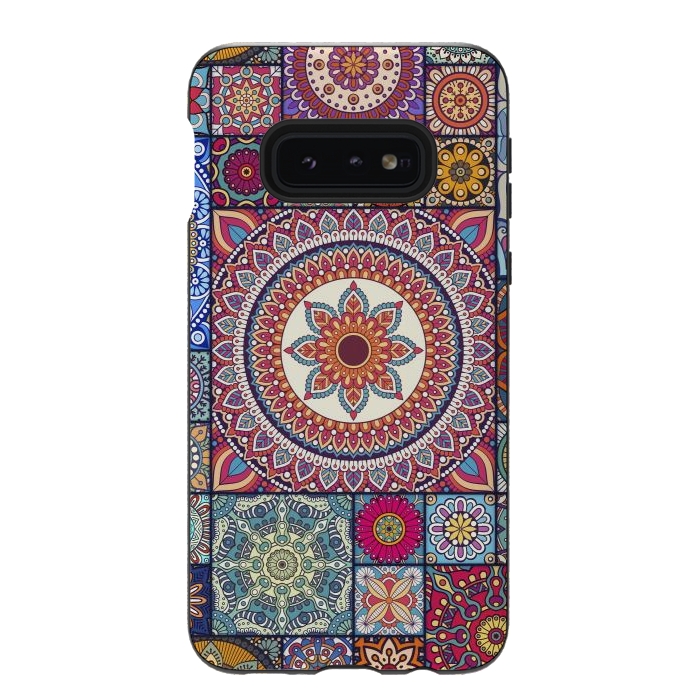 Galaxy S10e StrongFit Different Types of Mandalas by ArtsCase