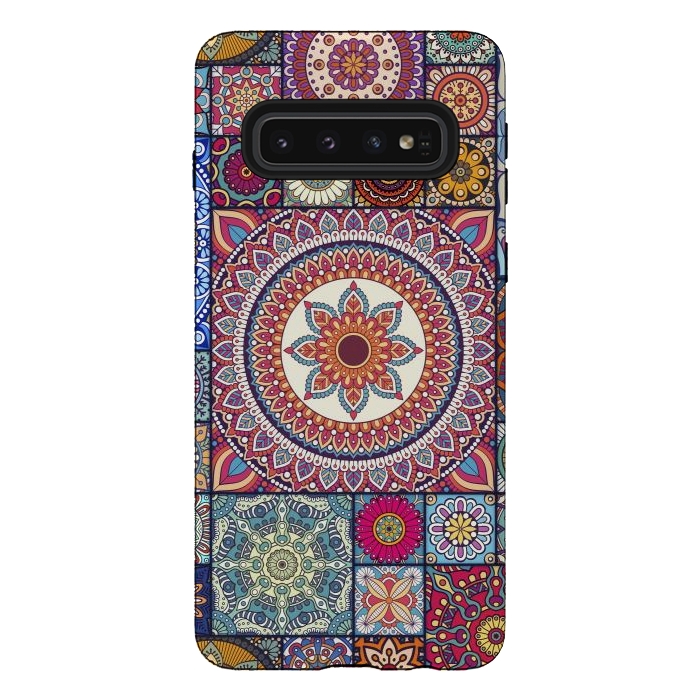 Galaxy S10 StrongFit Different Types of Mandalas by ArtsCase