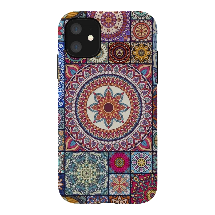 iPhone 11 StrongFit Different Types of Mandalas by ArtsCase