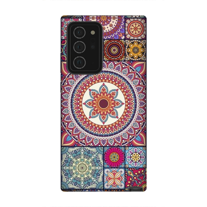 Galaxy Note 20 Ultra StrongFit Different Types of Mandalas by ArtsCase