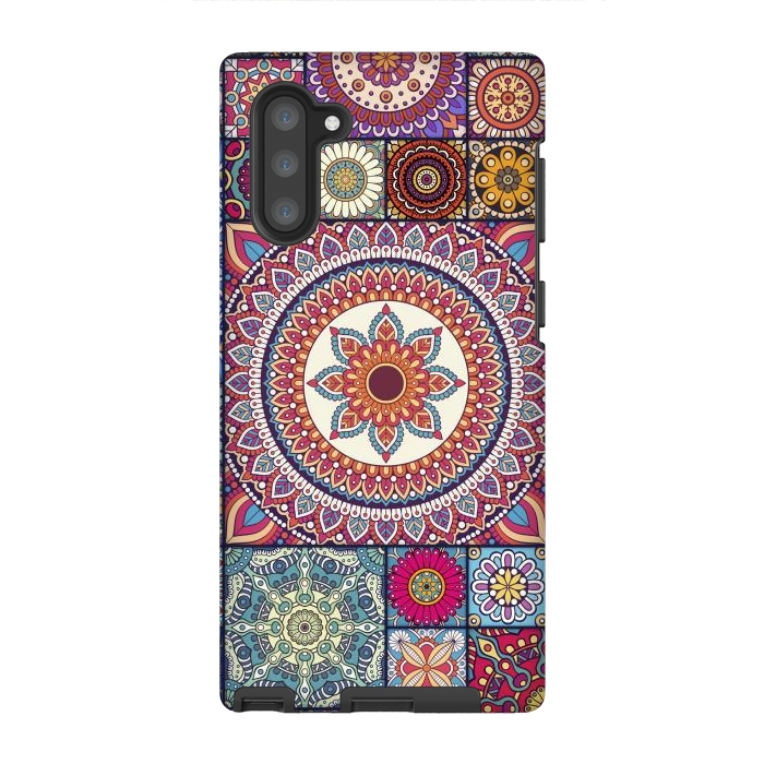 Galaxy Note 10 StrongFit Different Types of Mandalas by ArtsCase