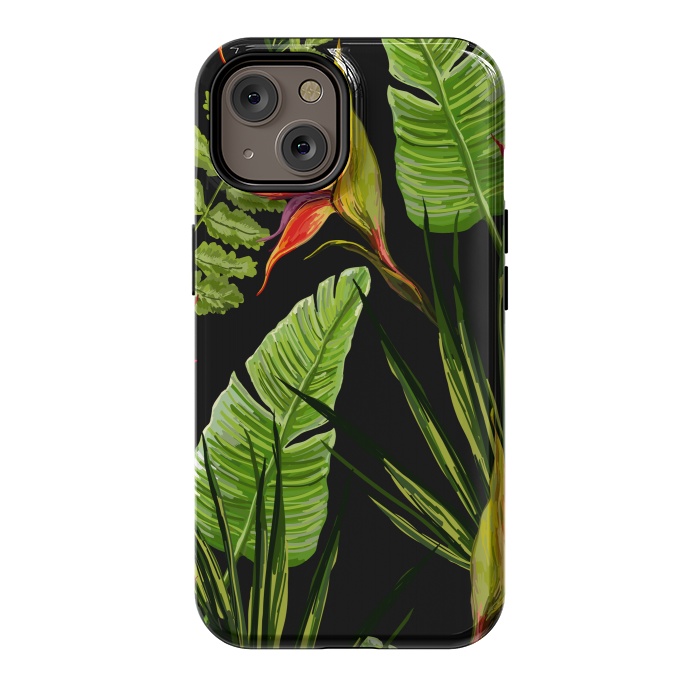 iPhone 14 StrongFit Beautiful Vectorial Summer Floral Landscape by ArtsCase