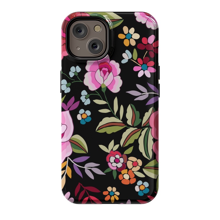 iPhone 14 StrongFit Sweet Pink Flowers by ArtsCase